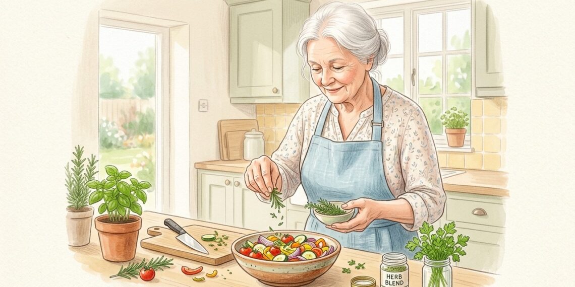 Uma alimentação com menos sódio e mais alimentos frescos ajuda a controlar a pressão arterial em idosos.