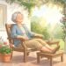 A exposição solar curta e segura pode contribuir para os níveis de vitamina D após os 60 anos.