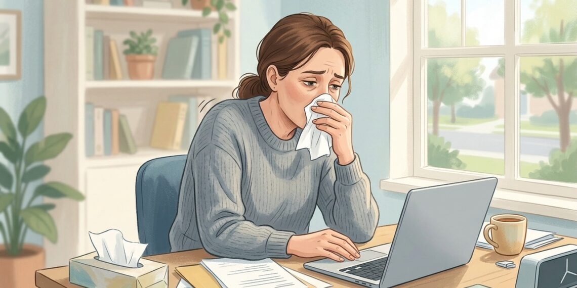 O estresse crônico pode afetar as defesas e contribuir para infecções frequentes e recuperação lenta.