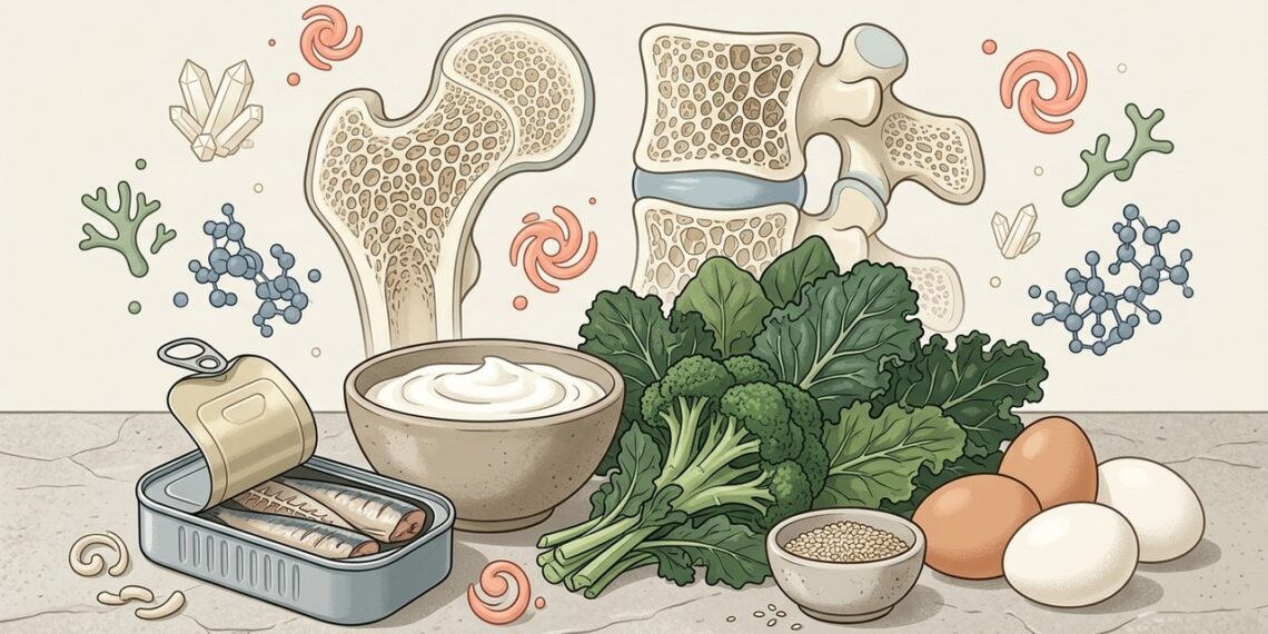Cinco alimentos ajudam a fortalecer os ossos e contribuem para prevenir a osteoporose