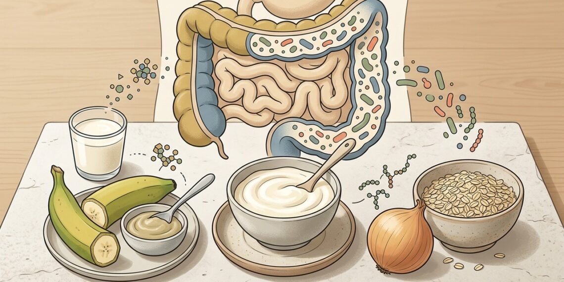 Cinco alimentos ajudam a melhorar a saúde intestinal e contribuem para reequilibrar a microbiota