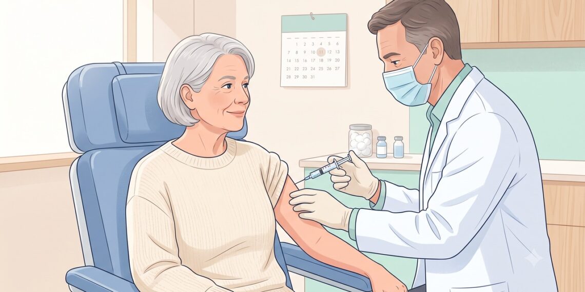 A vacina contra o VSR é aplicada em dose única nos adultos que atendem aos critérios atuais.