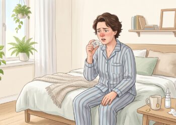 Usar fita na boca durante o sono pode ser arriscado quando existe obstrução nasal.