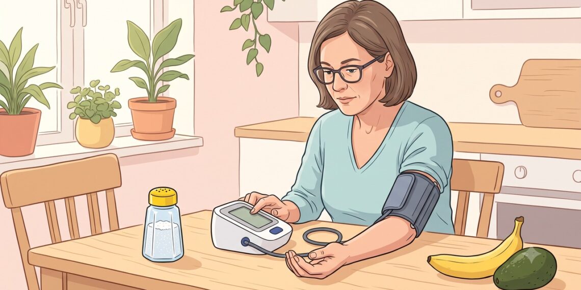 O sal com potássio pode ajudar a reduzir o sódio da dieta em adultos sem contraindicações.