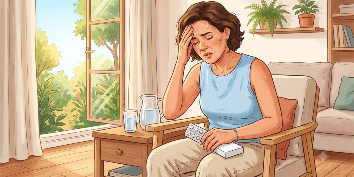 Alguns medicamentos podem aumentar a sensibilidade do corpo ao calor.