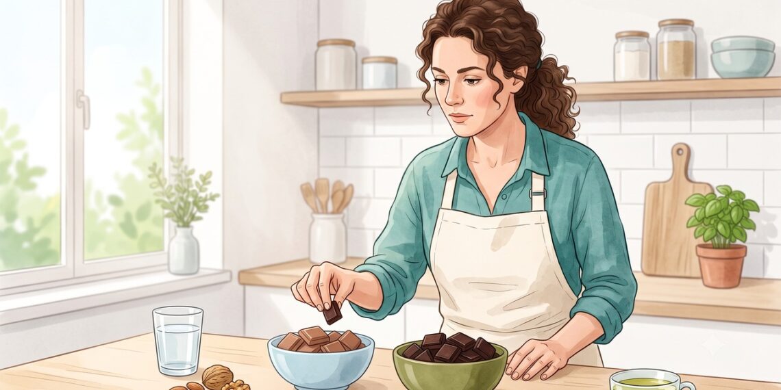 Chocolate amargo e chocolate ao leite tiveram relações diferentes com o risco de diabetes.