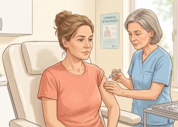 O CDC recomenda a vacina pneumocócica de rotina para adultos a partir dos 50 anos.