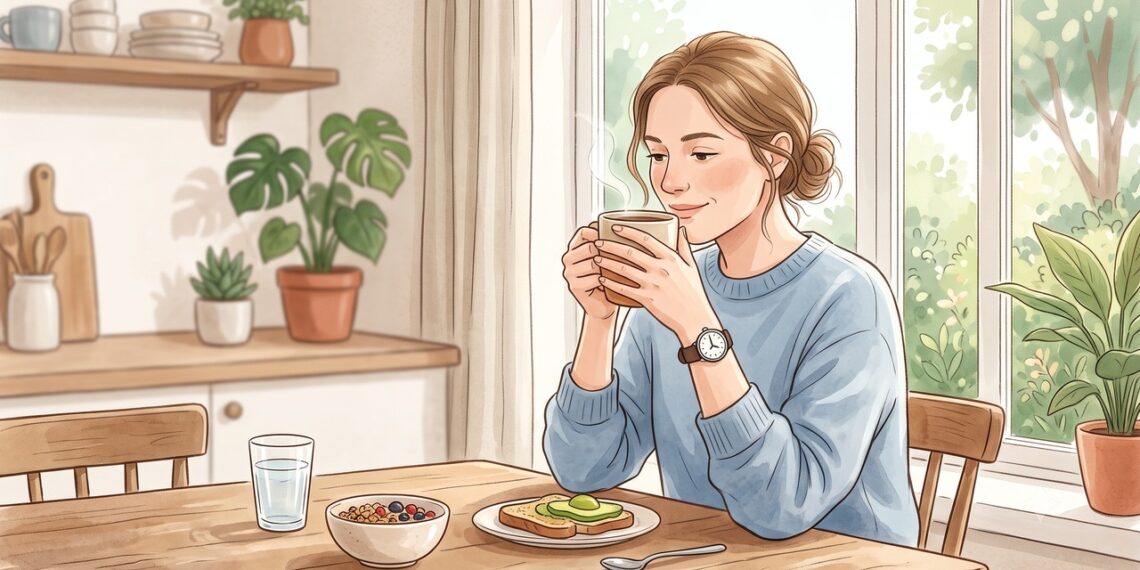 O estudo associou o consumo de café pela manhã a menor risco de mortalidade.