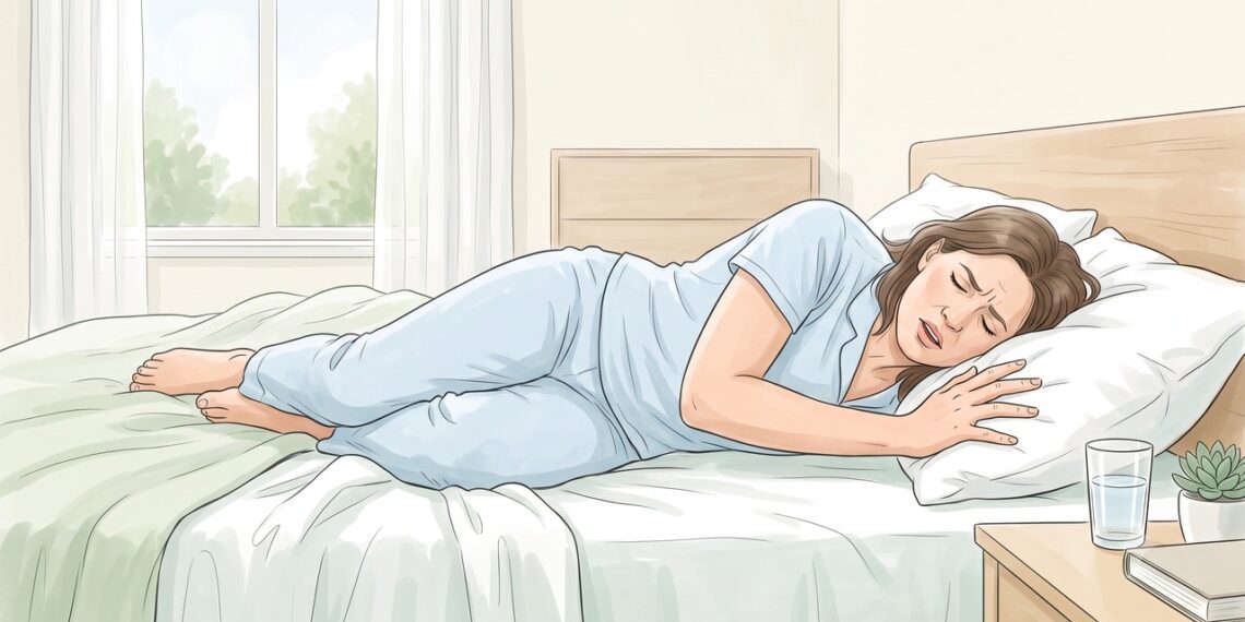 A sensação de que o quarto gira ao virar na cama é típica da vertigem posicional.