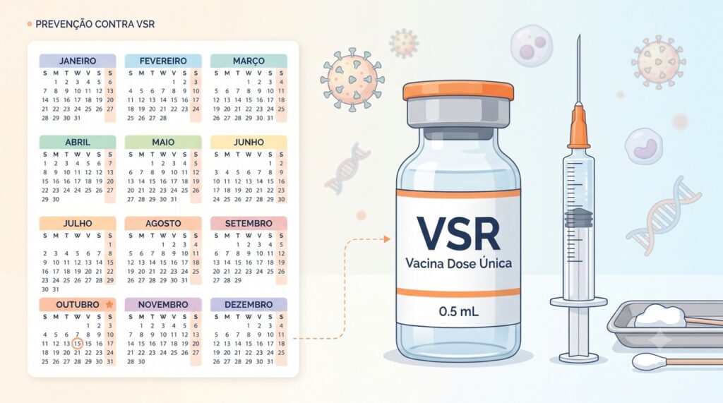 A vacina contra o VSR não é considerada uma imunização anual para adultos atualmente.