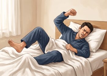Movimentos bruscos e gritos durante o sono podem indicar o distúrbio REM.