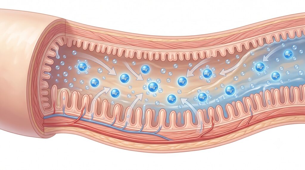 O magnésio não absorvido pode atrair água para o intestino e deixar as fezes mais líquidas.