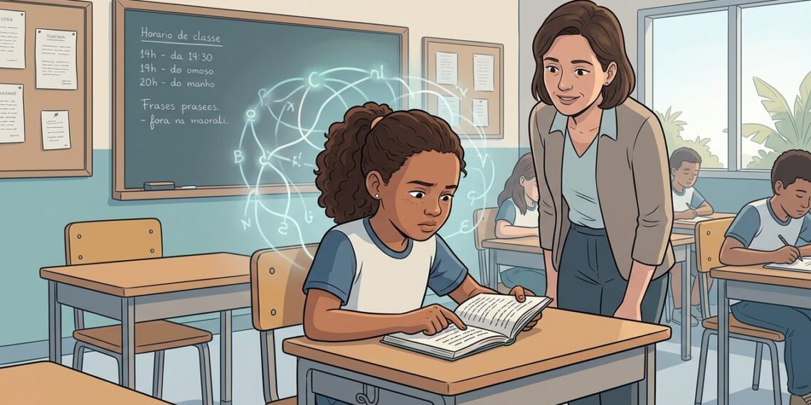 A dificuldade de leitura na infância nem sempre é falta de esforço, mas pode ser sinal de dislexia não diagnosticada