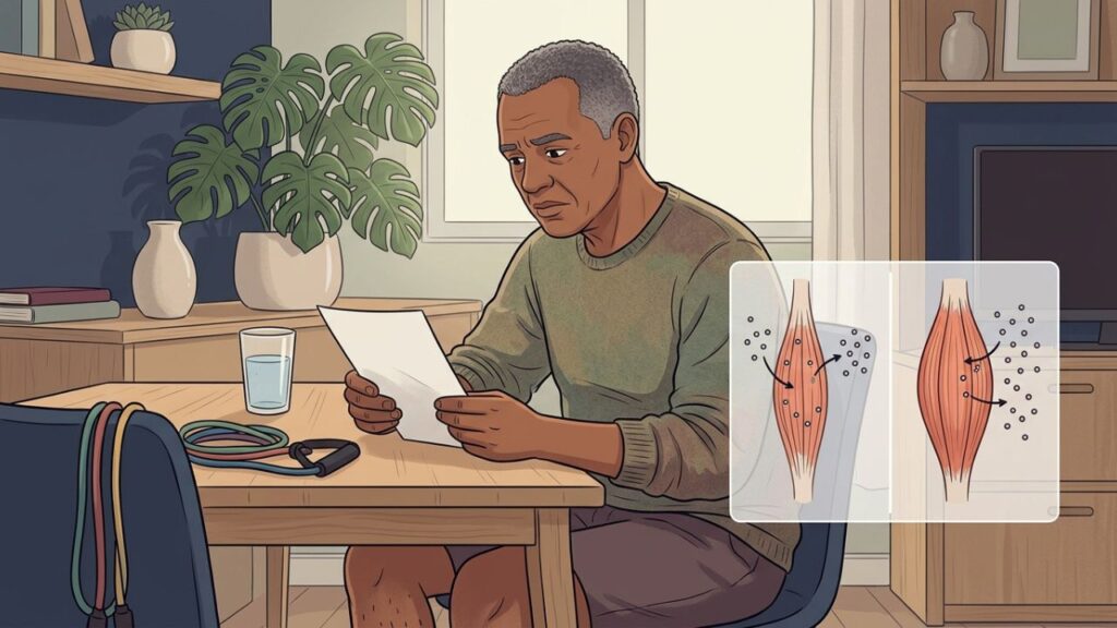 Sedentarismo e perda muscular podem favorecer resistência à insulina com o envelhecimento.