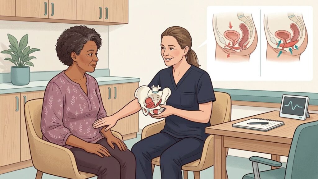 Fisioterapia pélvica melhora técnica, força e confiança nas atividades diárias.