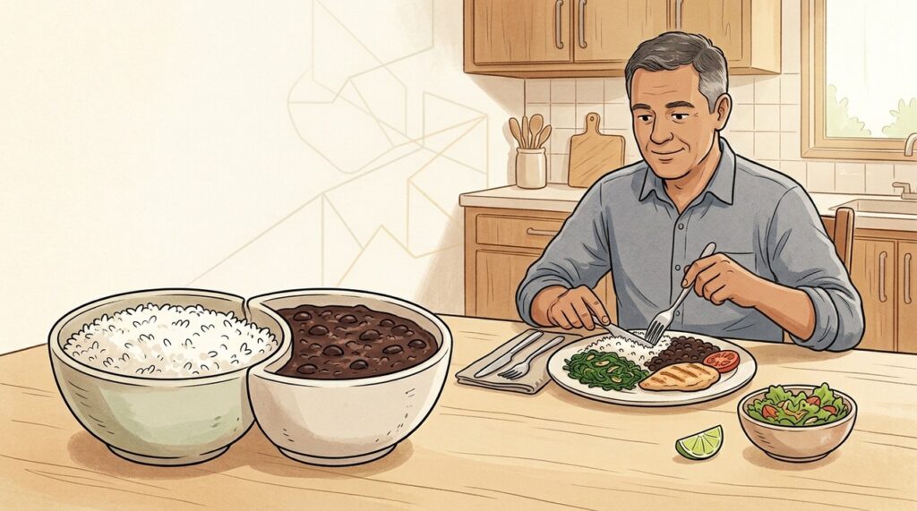 Arroz com feijão continua sendo uma das combinações mais completas em aminoácidos do prato brasileiro