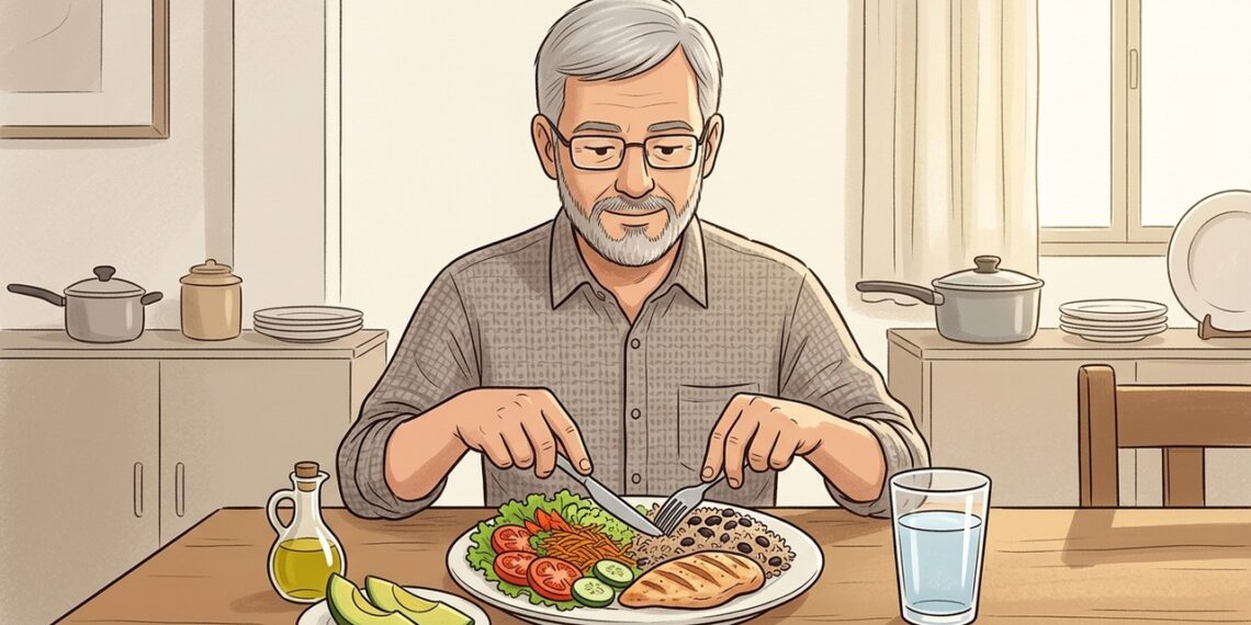 Como montar um prato equilibrado sem seguir dietas complicadas