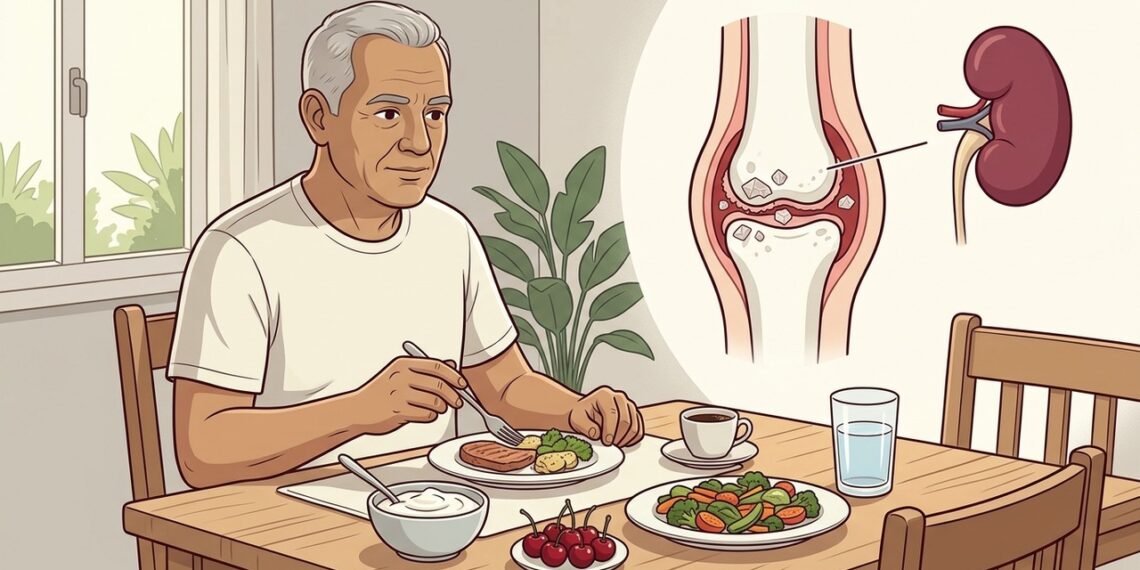 Ácido úrico elevado: 5 alimentos que ajudam a reduzir as crises de gota