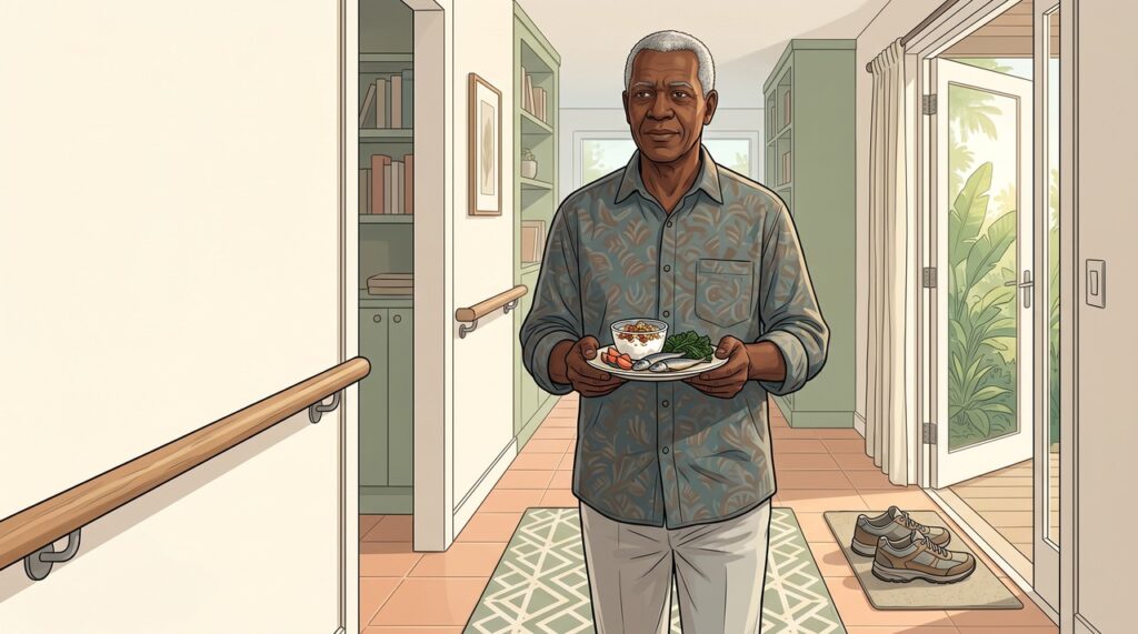 Alimentação, sol seguro e uma casa adaptada reduzem riscos na osteoporose.