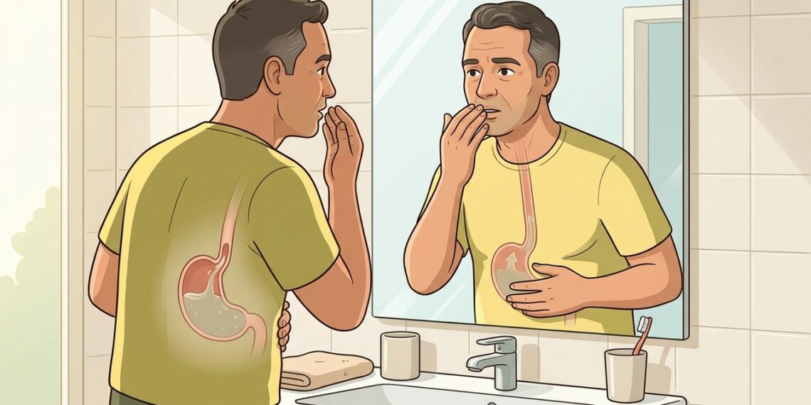 Mau hálito persistente e azia frequente podem indicar refluxo gastroesofágico que ainda não foi percebido
