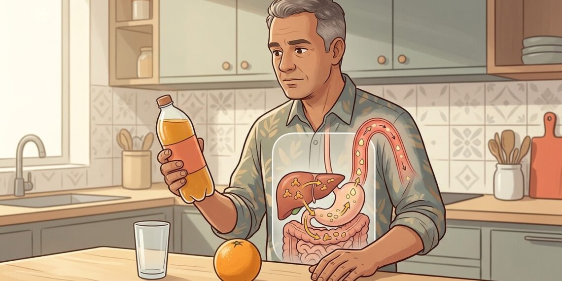 Como o consumo de açúcar afeta o fígado e os níveis de triglicerídeos