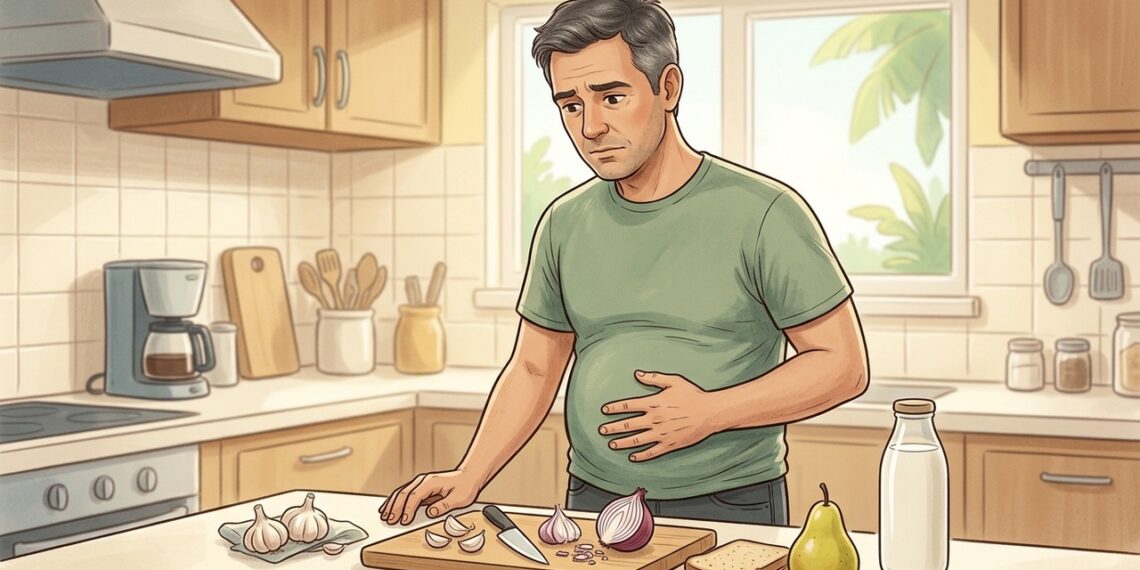 Distensão abdominal frequente nem sempre é causada pelo glúten e pode estar ligada a um grupo de carboidratos chamado FODMAPs