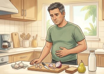 Distensão abdominal frequente nem sempre é causada pelo glúten e pode estar ligada a um grupo de carboidratos chamado FODMAPs