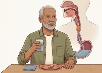 Engasgar mais com alimentos sólidos do que com líquidos pode ajudar a entender onde está a dificuldade para engolir