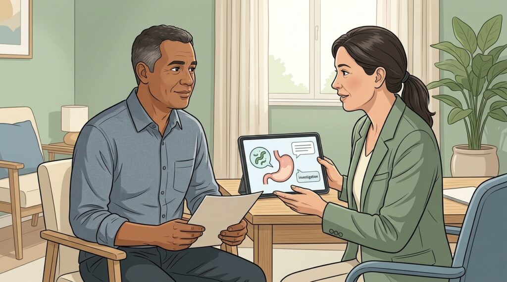 Investigar H. pylori pode explicar crises de gastrite que continuam voltando.