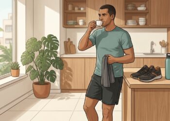 Café antes do treino pode fazer parte de uma rotina de preparação eficiente.