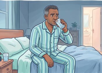 Acordar com a boca seca e sede intensa durante a madrugada com frequência pode ser um dos primeiros sinais de diabetes tipo 2