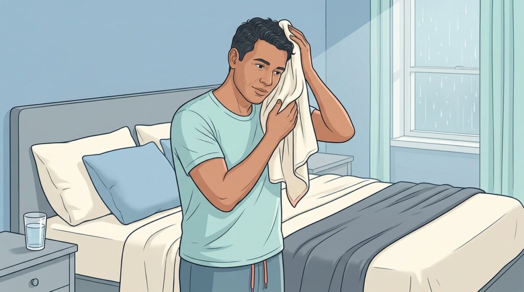Cabelo úmido à noite não cria vírus nem bactérias respiratórias.