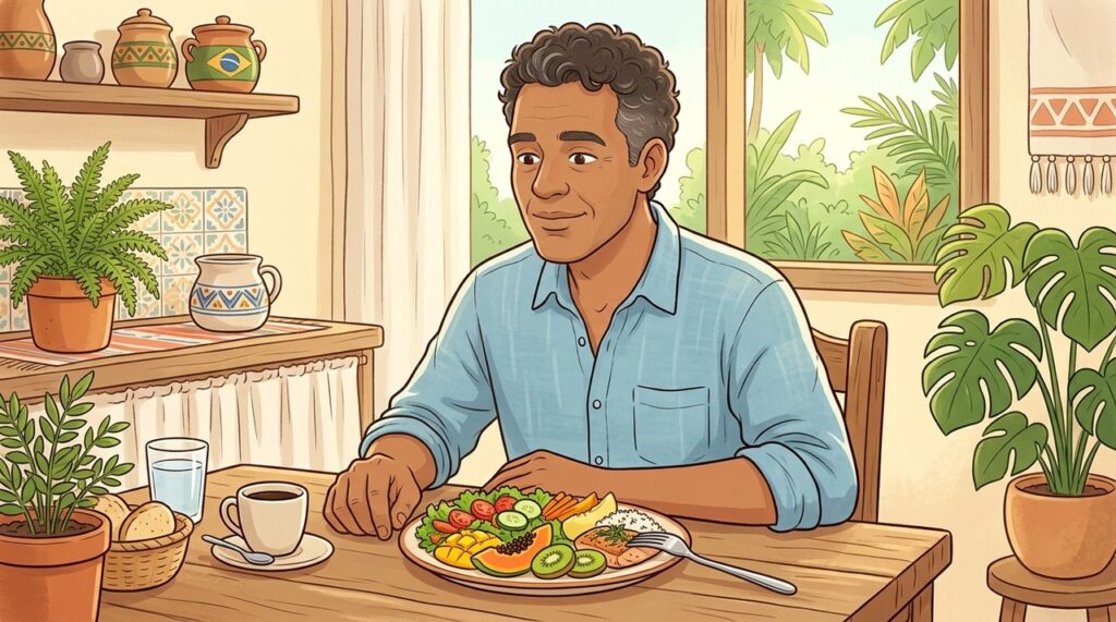 Comer com calma pode aumentar a saciedade mesmo mantendo a mesma quantidade de comida.