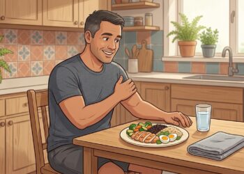 Como o consumo de proteínas afeta a massa muscular e a saciedade