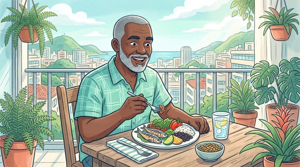 Alimentos variados fornecem nutrientes importantes para manter a imunidade equilibrada diariamente.
