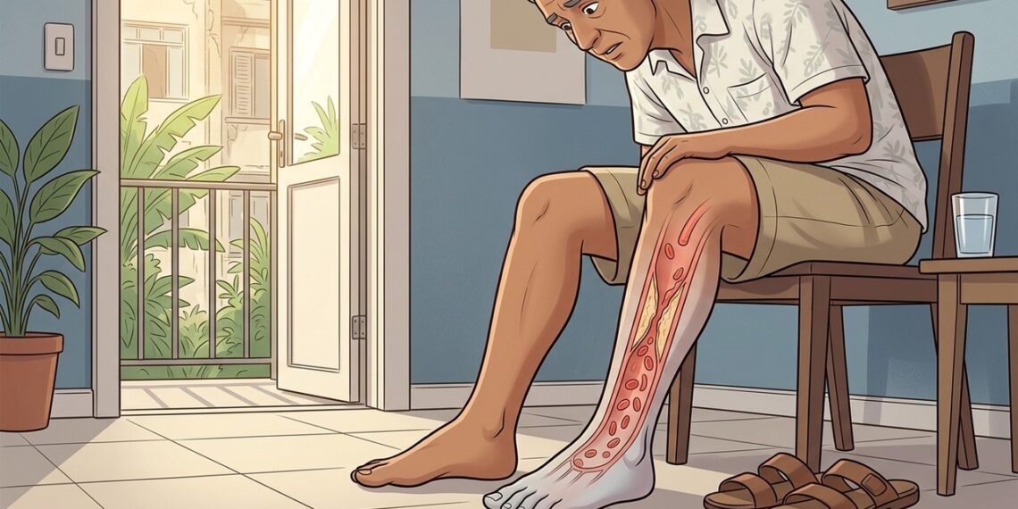 Sentir os pés gelados mesmo no calor pode ser um dos primeiros sinais de problema de circulação