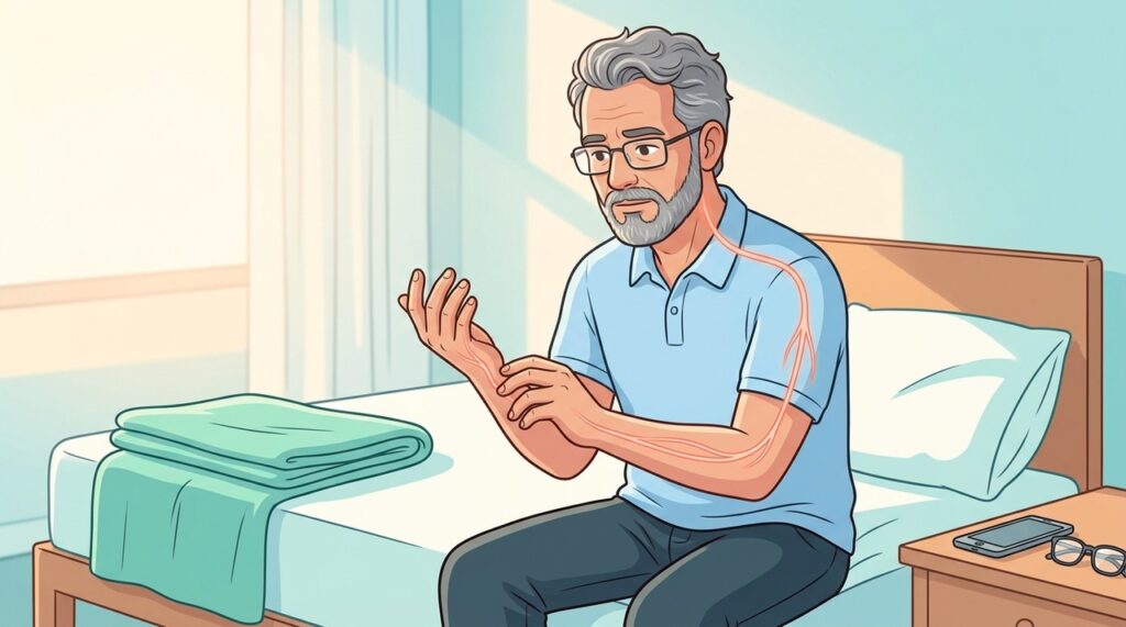 Dormência persistente nas mãos merece investigação quando vem acompanhada de dor ou fraqueza.