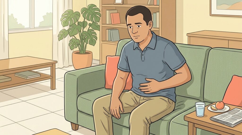 Dor que muda de localização pode ajudar a diferenciar apendicite de indisposição intestinal.