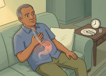 A azia constante depois das refeições nem sempre é excesso de ácido, mas pode ser sinal de refluxo gastroesofágico