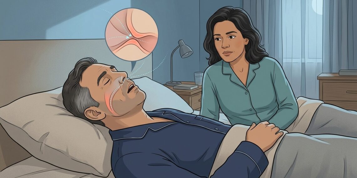 O ronco durante o sono não se deve apenas ao cansaço do dia, mas sim, na maioria, a fatores como apneia do sono ou obstrução nasal
