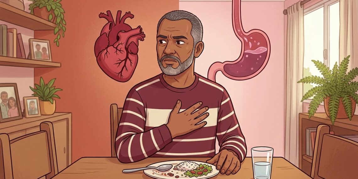 Como diferenciar refluxo de infarto: o que observar quando surge queimação no peito, segundo cardiologistas