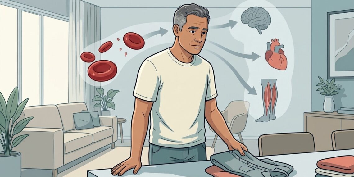 Como o corpo reage quando o ferro está baixo?