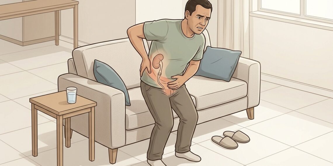 Cólica renal: como identificar a dor típica de um cálculo em movimento no ureter