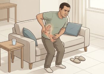 Cólica renal: como identificar a dor típica de um cálculo em movimento no ureter
