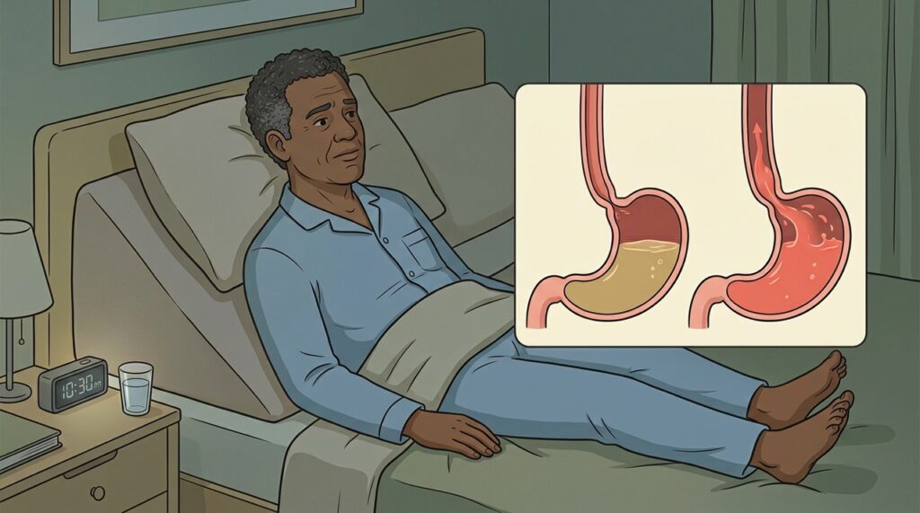 Azia, regurgitação e sintomas noturnos estão entre os sinais frequentes da DRGE.