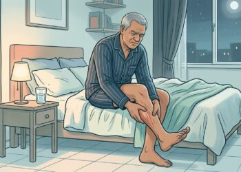 Sentir câimbras nas pernas à noite não se explica apenas por falta de potássio, mas sim na maioria por fatores como má circulação ou desidratação