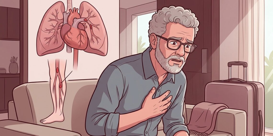Embolia pulmonar: a complicação grave da trombose que pode surgir sem aviso