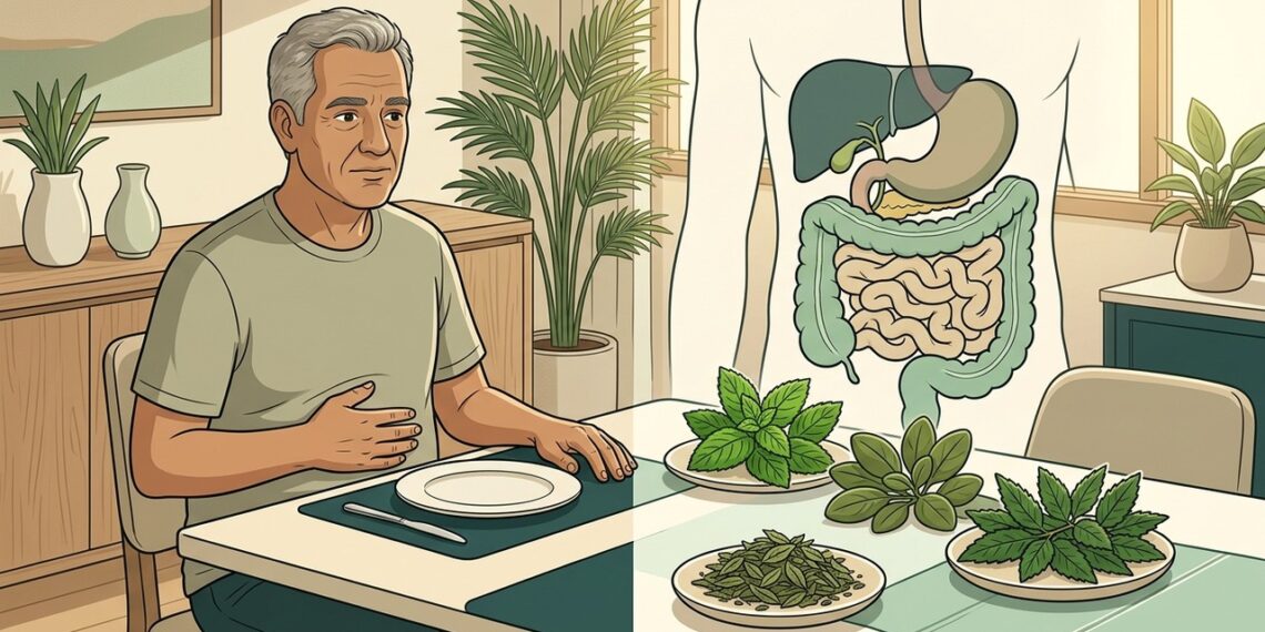 Hortelã, boldo ou espinheira-santa: quais plantas têm evidência real de apoio à digestão e quais são apenas tradição popular