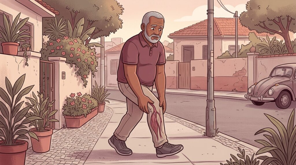 Quando caminhar provoca dor que melhora ao parar, vale investigar as artérias.