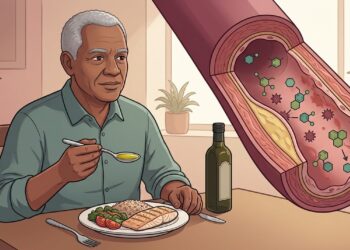 Azeite de oliva e coração: o que um estudo recente investigou sobre marcadores inflamatórios em pessoas com risco cardiovascular